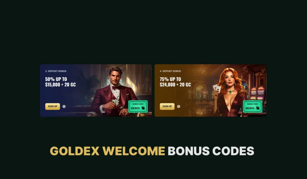 Welcome Goldex Promo Code